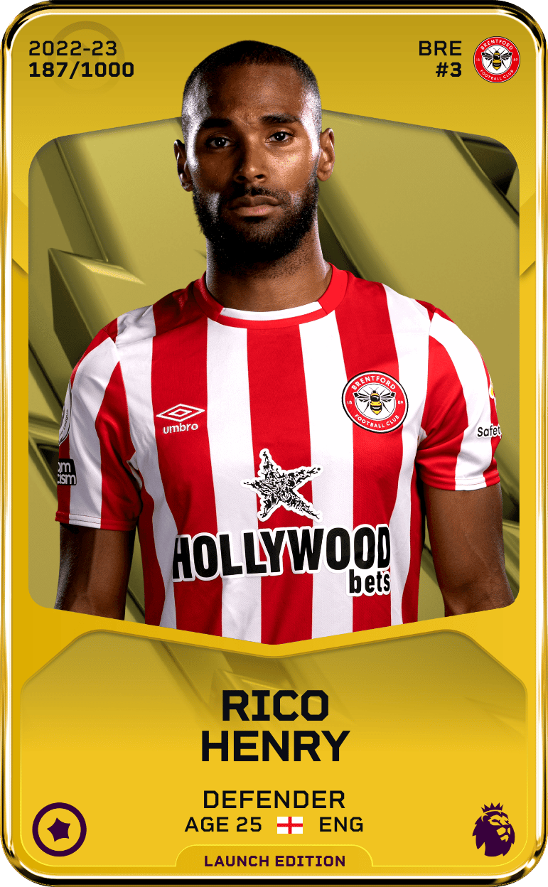 Rico Henry 2022-23 • Limited 187/1000