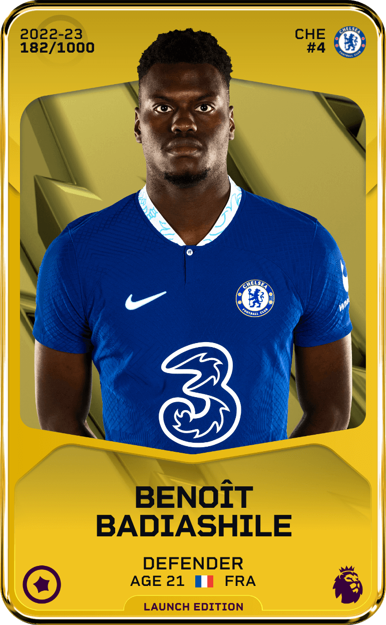 Benoît Badiashile 2022-23 • Limited 182/1000