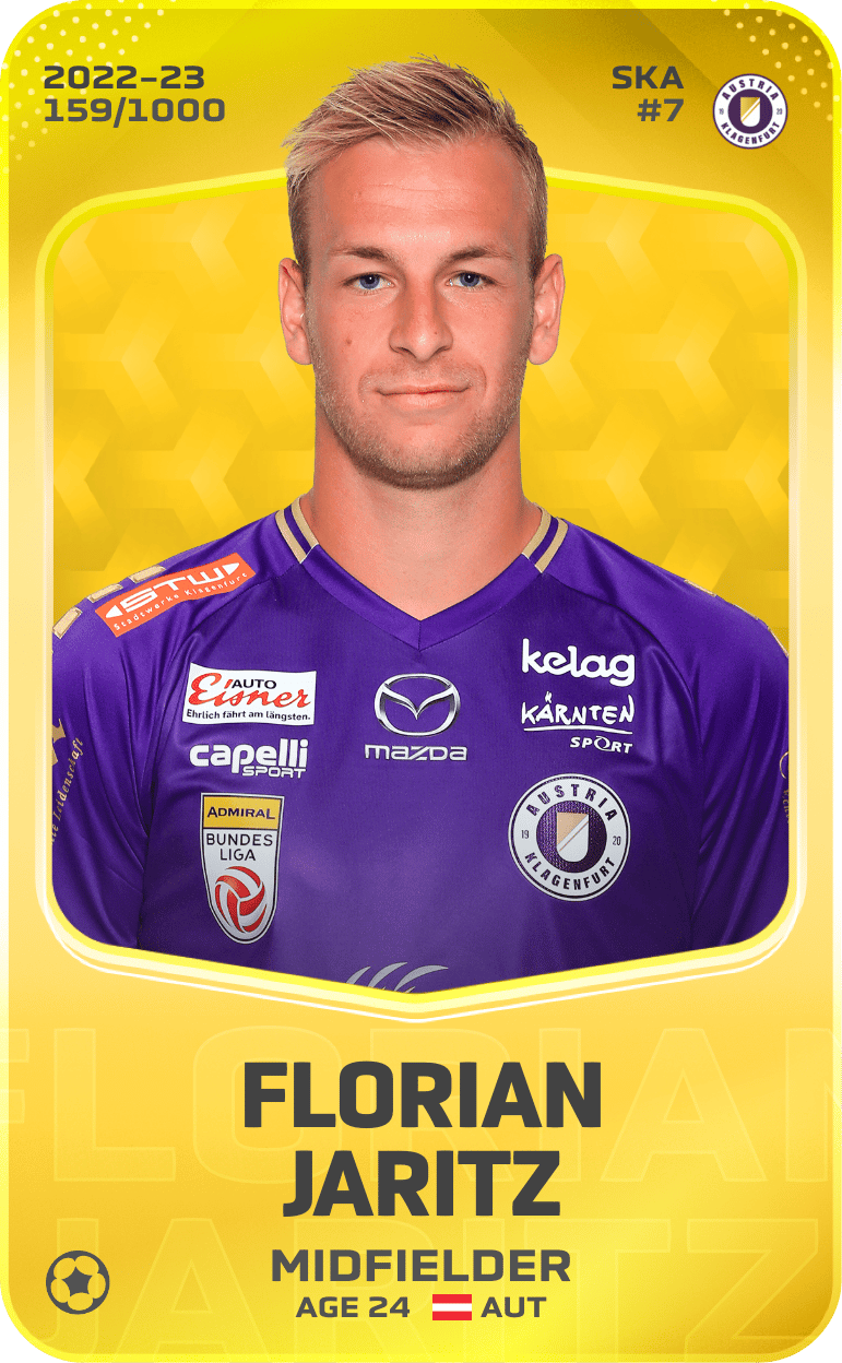 Florian Jaritz 2022-23 • Limited 159/1000