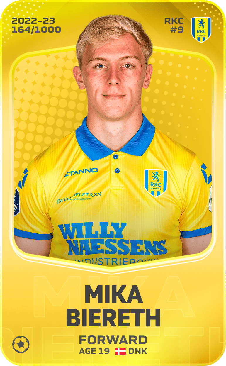 Mika Biereth 2022-23 • Limited 164/1000