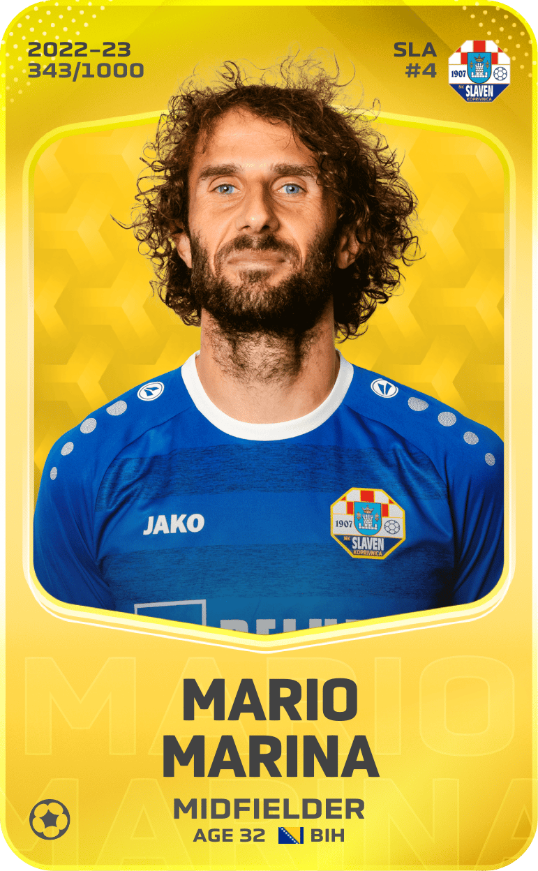 Mario Marina 2022-23 • Limited 343/1000