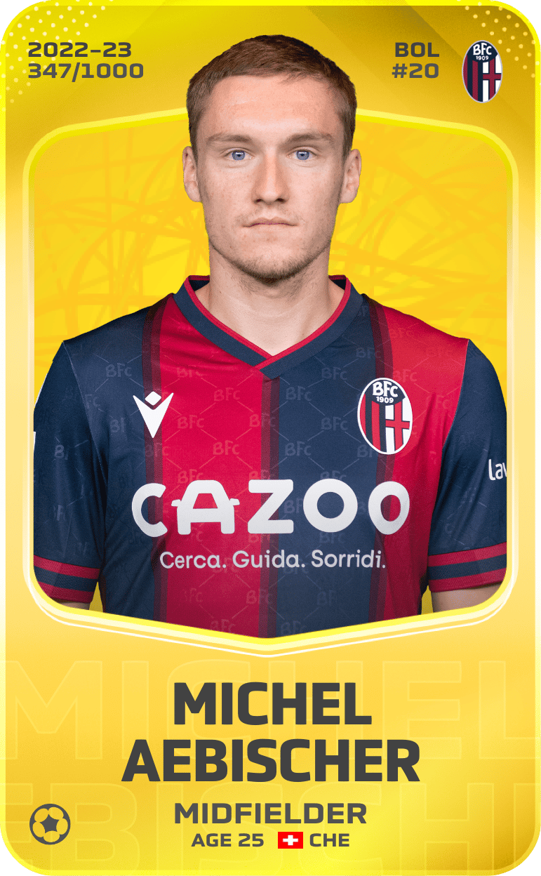 Michel Aebischer 2022-23 • Limited 347/1000