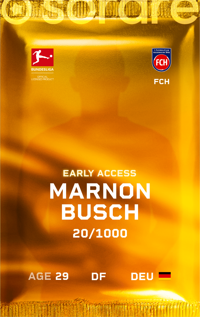 Marnon Busch 2024-25 • Limited 20/1000