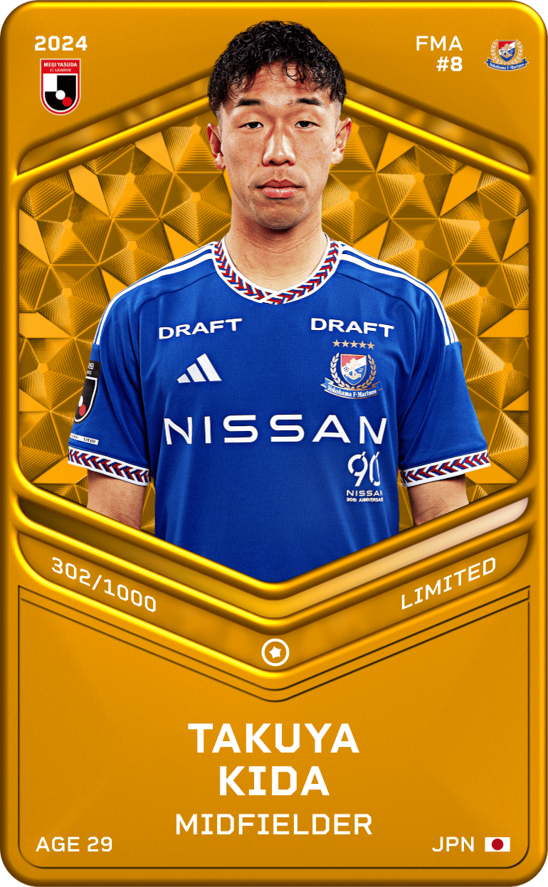 Takuya Kida 2024-25 • Limited 302/1000
