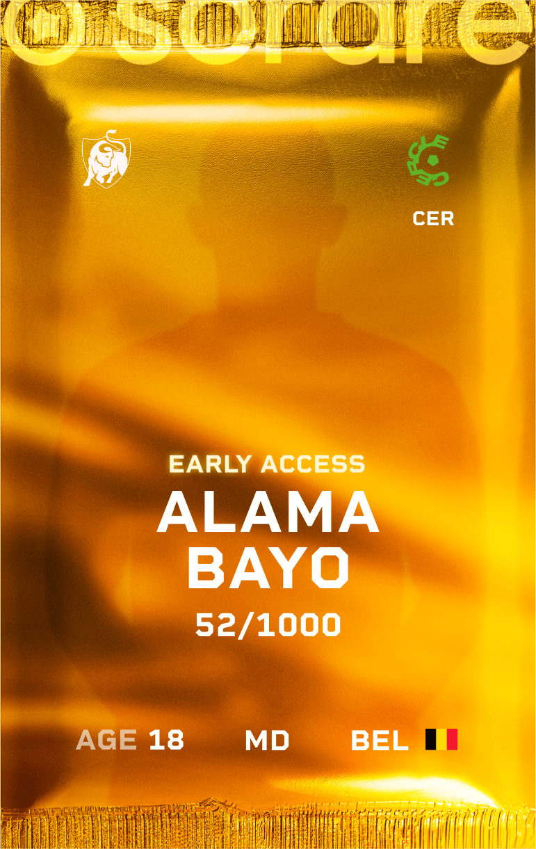 Alama Bayo 2024-25 • Limited 52/1000