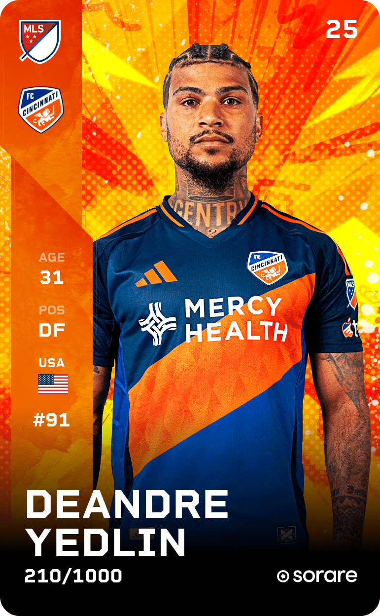 DeAndre Yedlin 2025-26 • Limited 210/1000