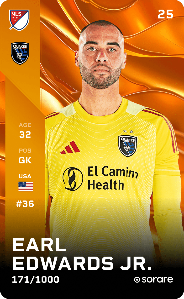Earl Edwards Jr. 2025-26 • Limited 171/1000
