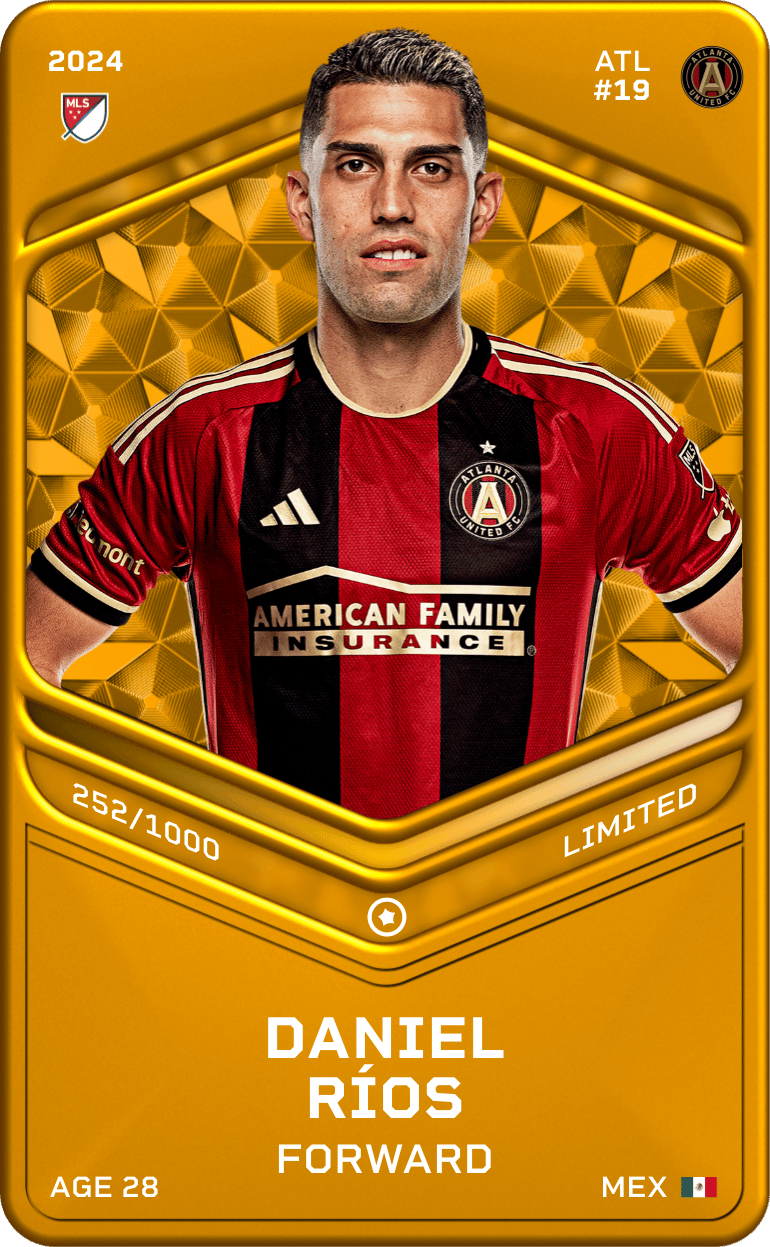 Daniel Ríos 2024-25 • Limited 252/1000