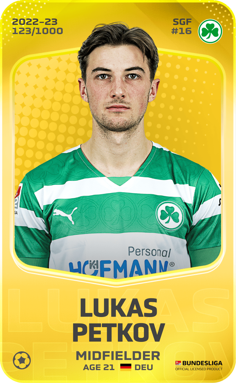 Lukas Petkov 2022-23 • Limited 123/1000