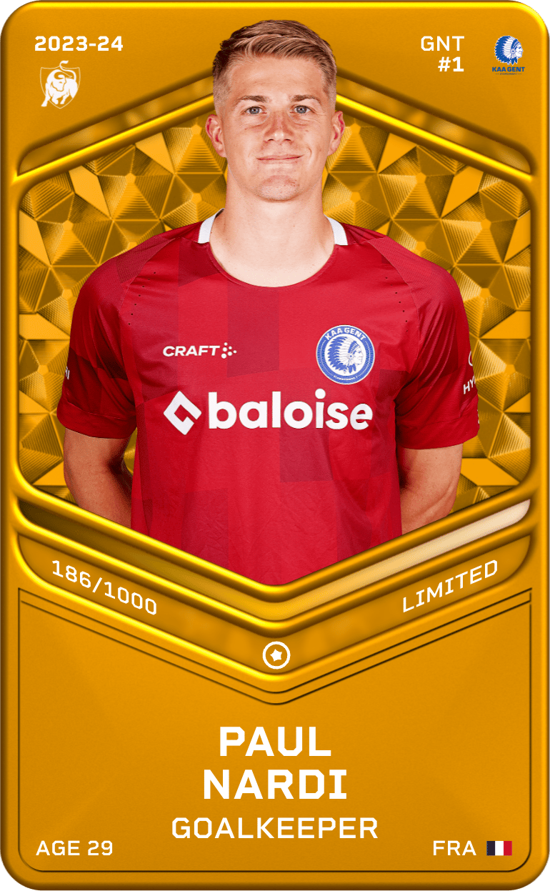 Paul Nardi 2023-24 • Limited 186/1000