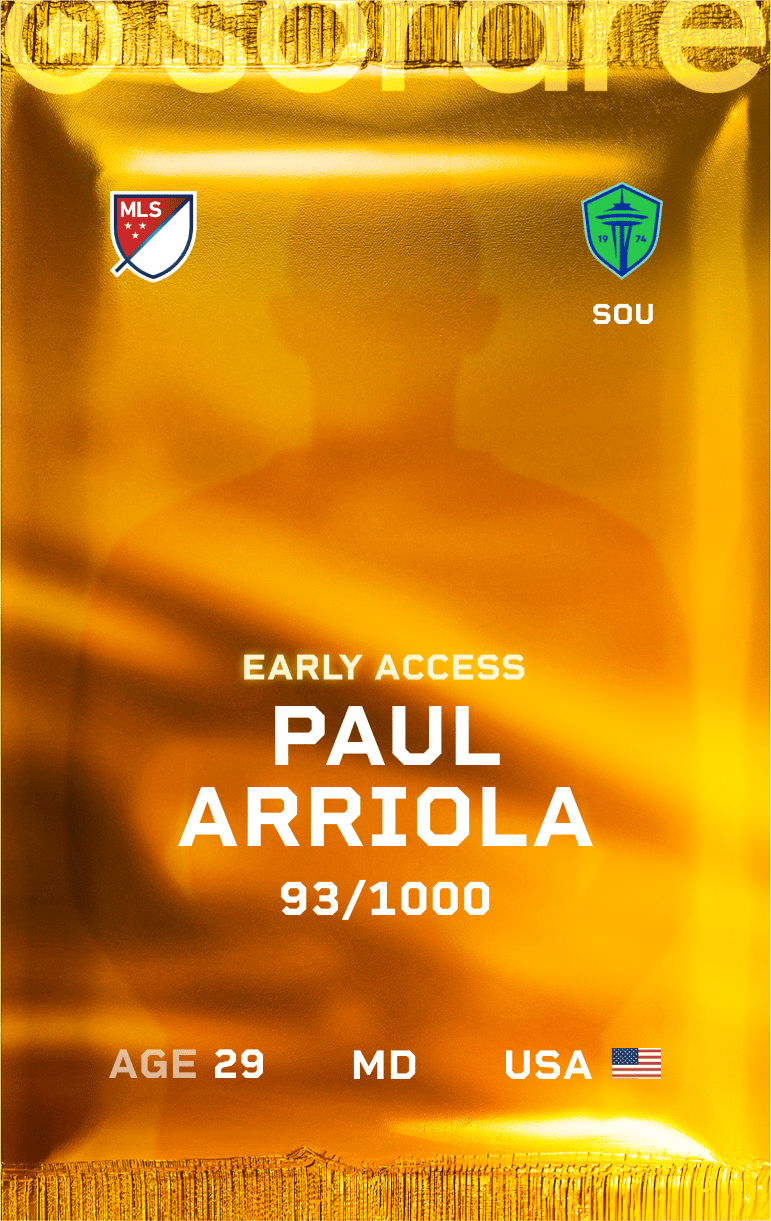 Paul Arriola 2025-26 • Limited 93/1000