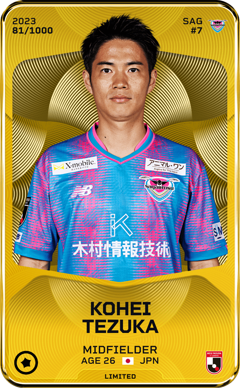 Kohei Tezuka 2023-24 • Limited 81/1000