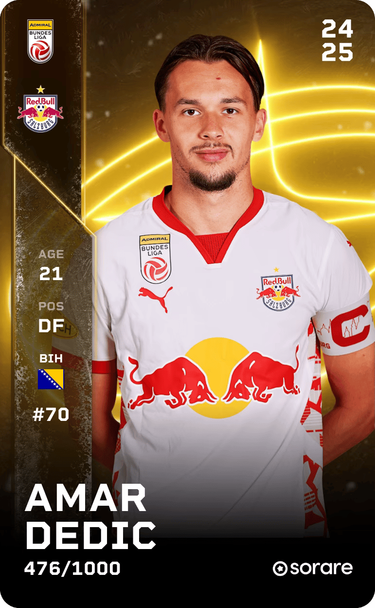 Amar Dedić 2024-25 • Limited 476/1000