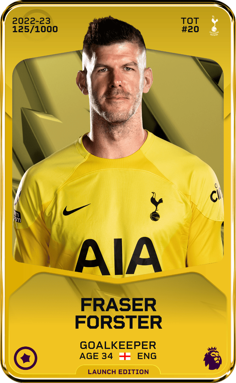 Fraser Forster 2022-23 • Limited 125/1000