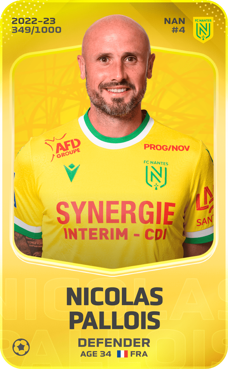 Nicolas Pallois 2022-23 • Limited 349/1000