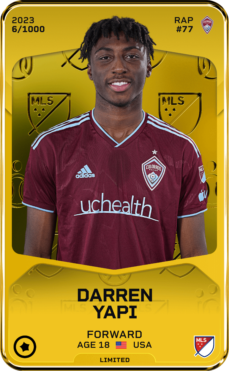 Darren Yapi 2023-24 • Limited 6/1000