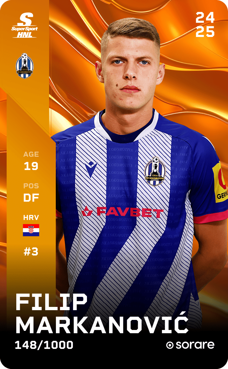 Filip Markanović 2024-25 • Limited 148/1000