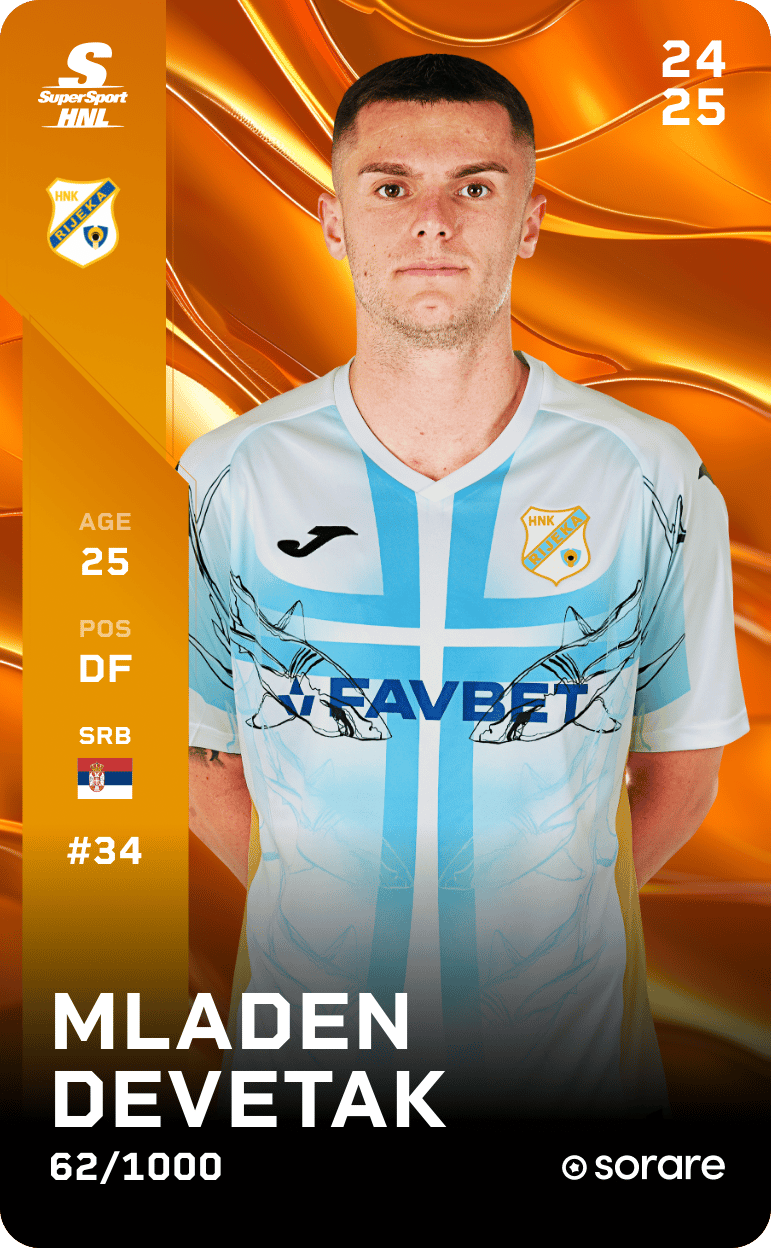 Mladen Devetak 2024-25 • Limited 62/1000