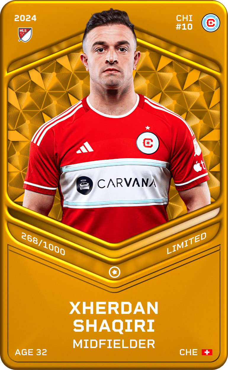 Xherdan Shaqiri 2024-25 • Limited 268/1000