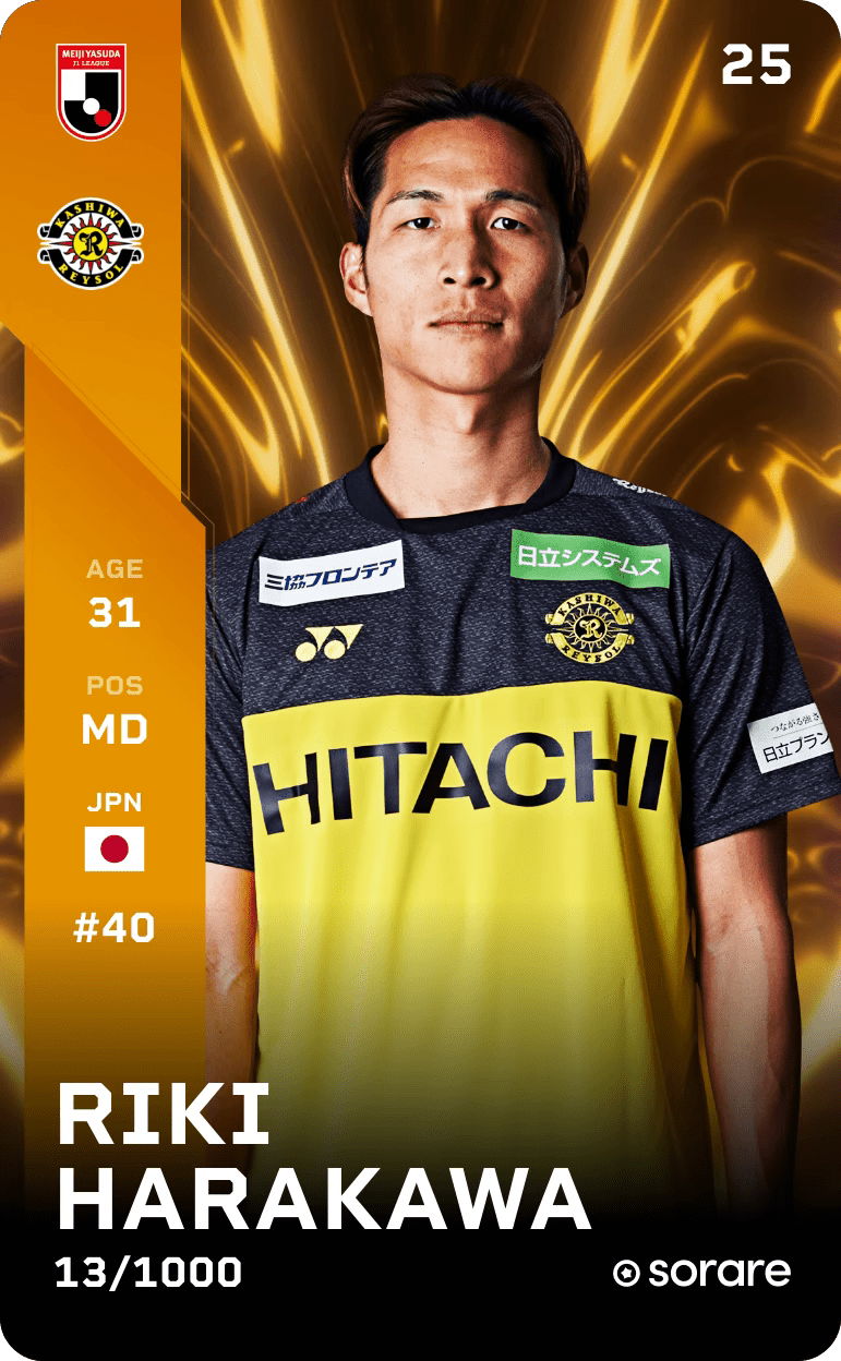 Riki Harakawa 2025-26 • Limited 13/1000