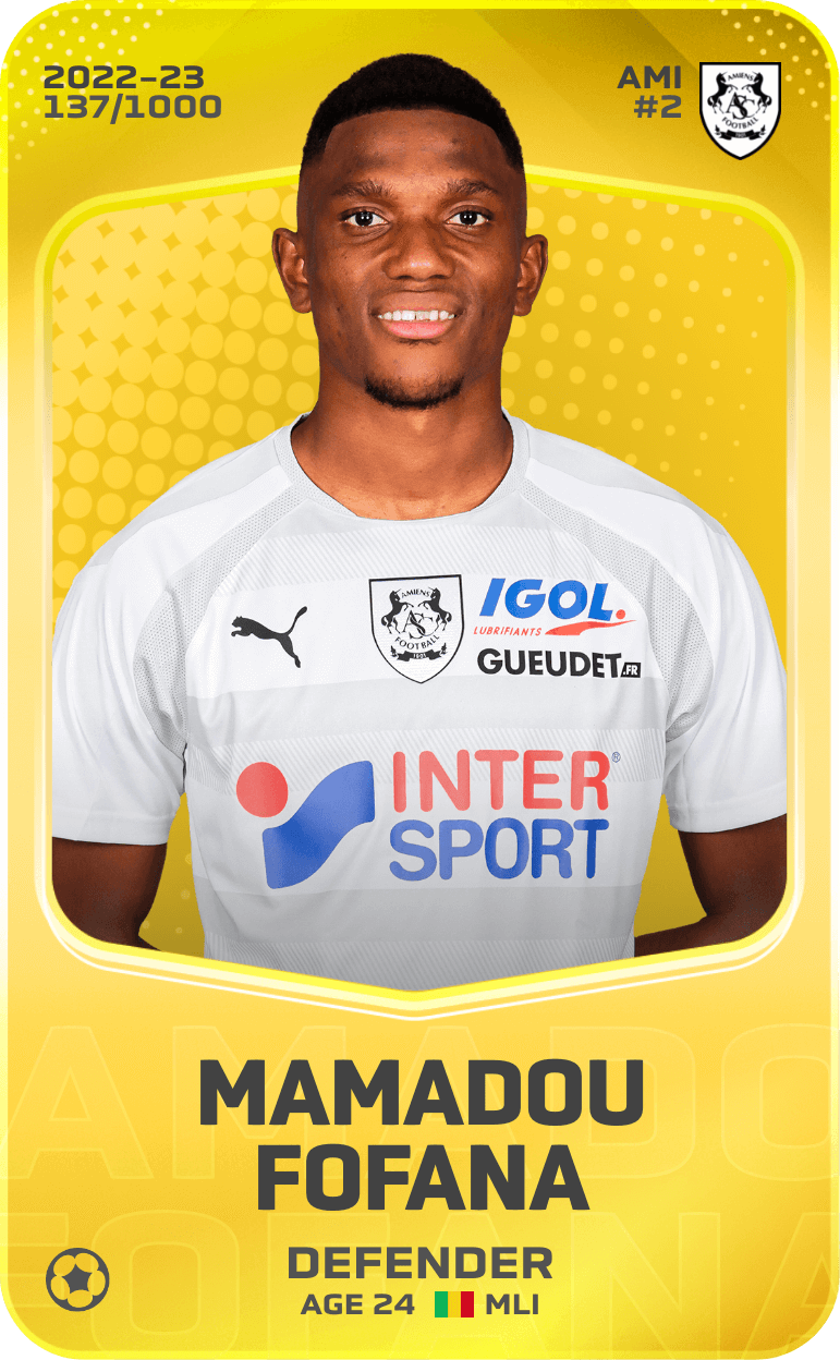Mamadou Fofana 2022-23 • Limited 137/1000