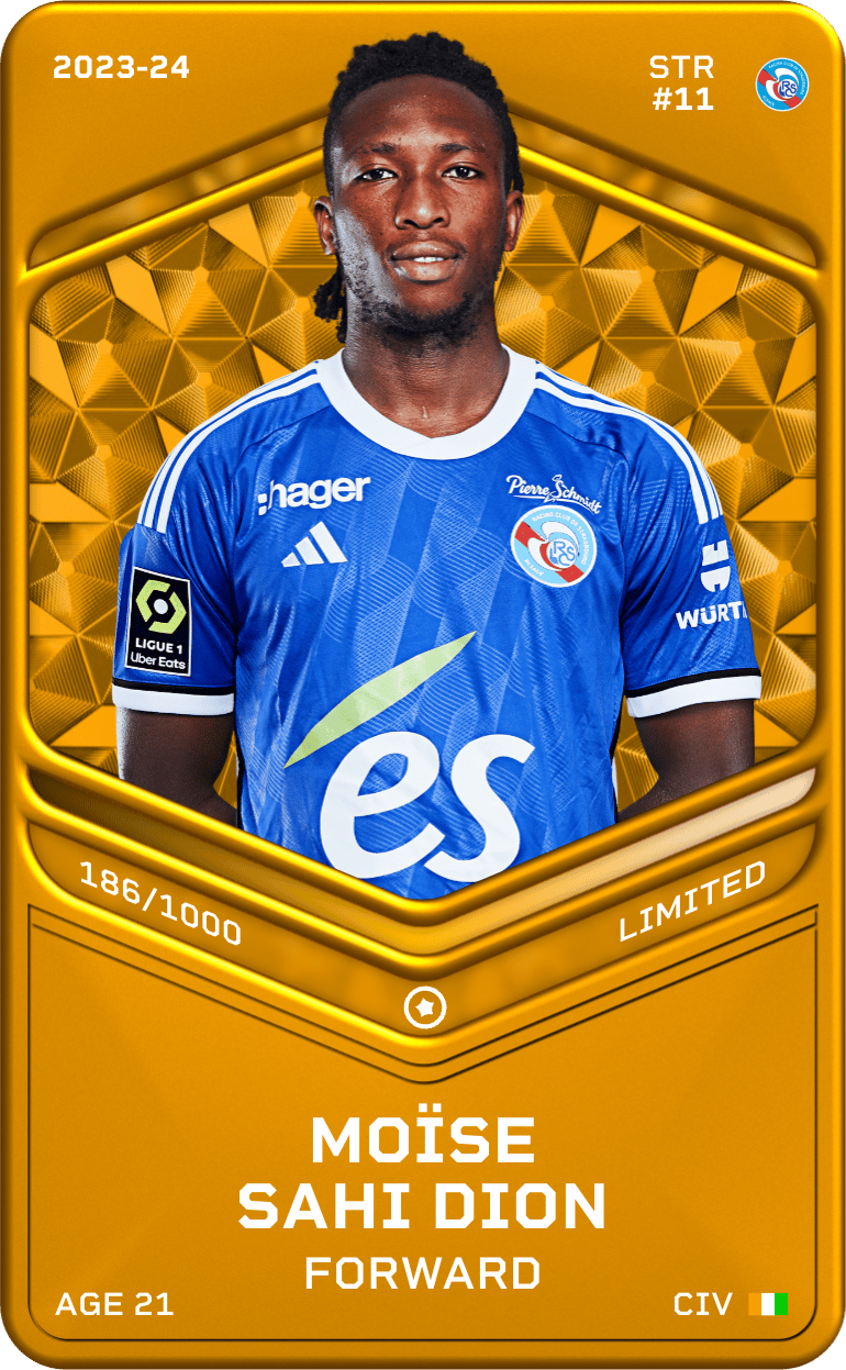 Moïse Sahi Dion 2023-24 • Limited 186/1000