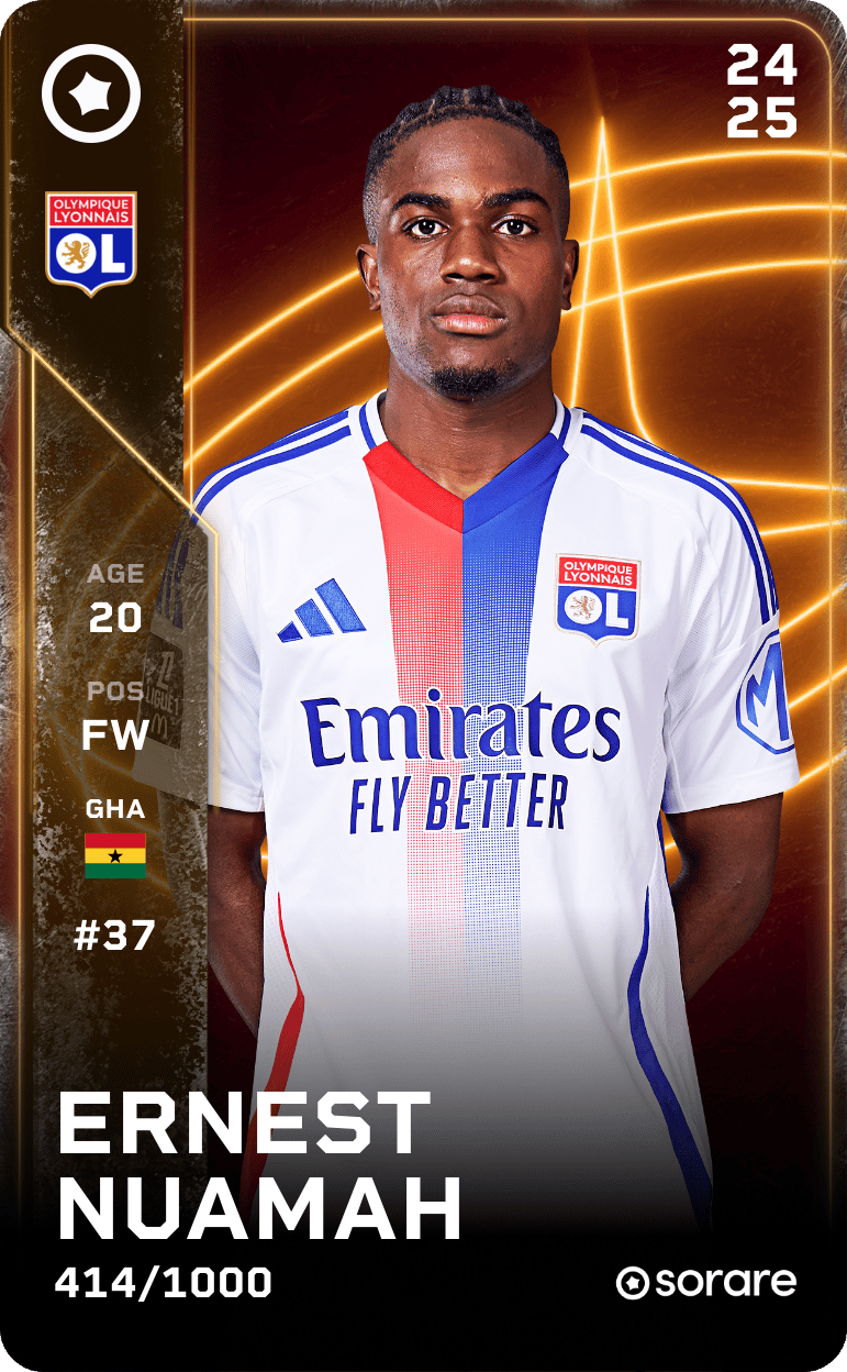 Ernest Nuamah 2024-25 • Limited 414/1000