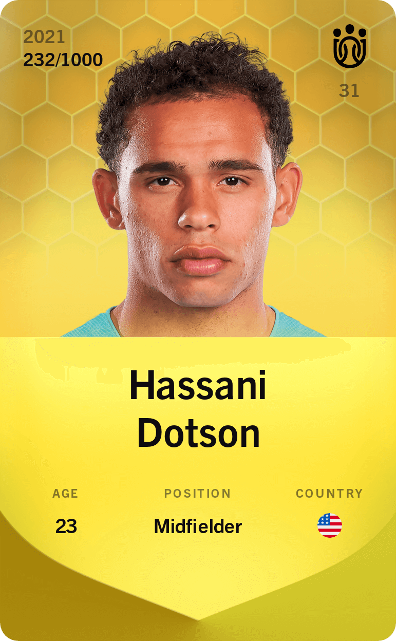 Hassani Dotson 2021-22 • Limited 232/1000