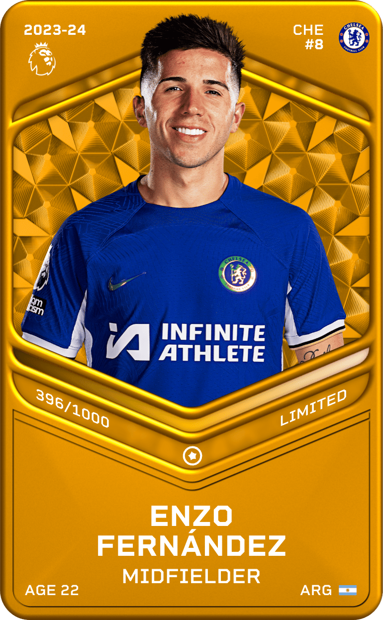 Enzo Fernández 2023-24 • Limited 396/1000
