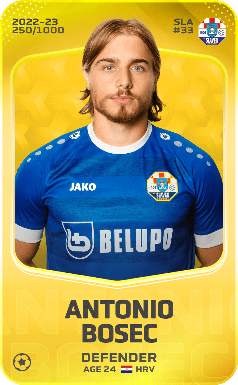 Antonio Bosec 2022-23 • Limited 250/1000