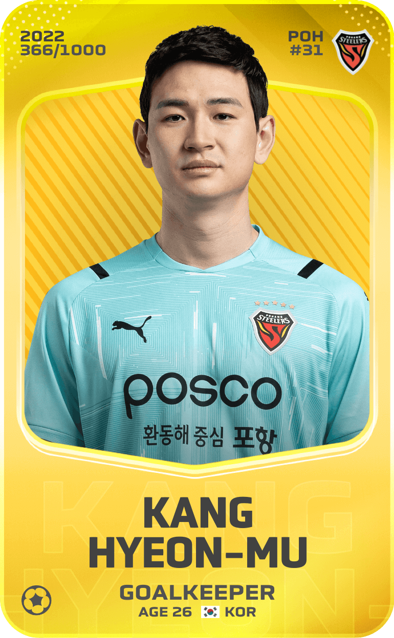 Kang Hyeon-Mu 2022-23 • Limited 366/1000