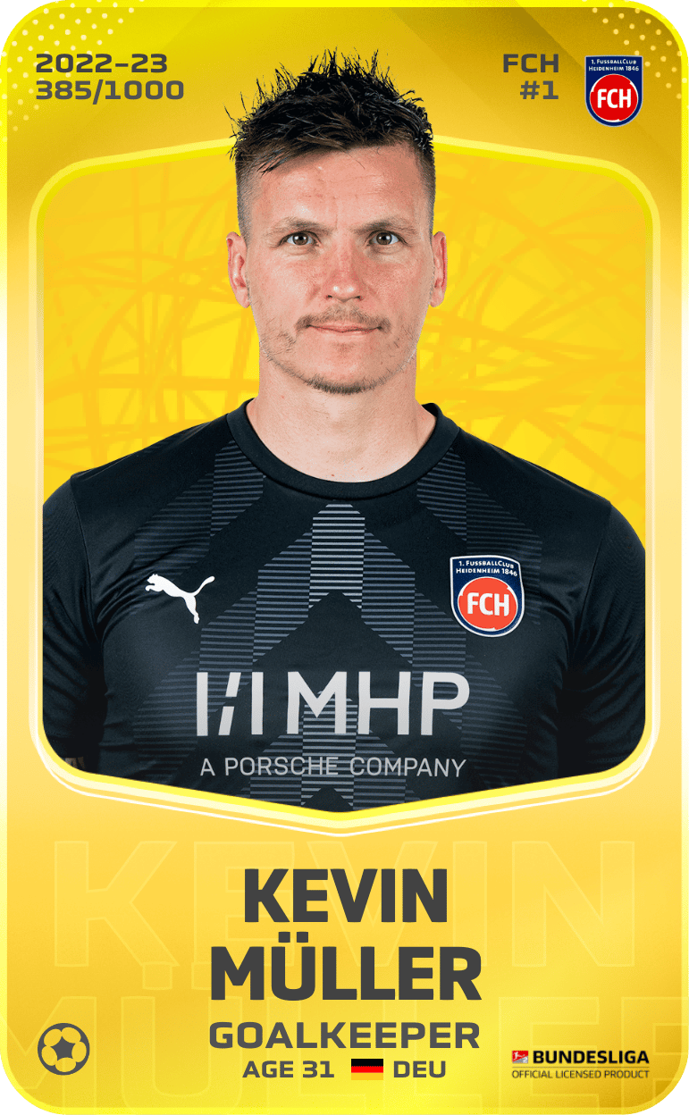 Kevin Müller 2022-23 • Limited 385/1000