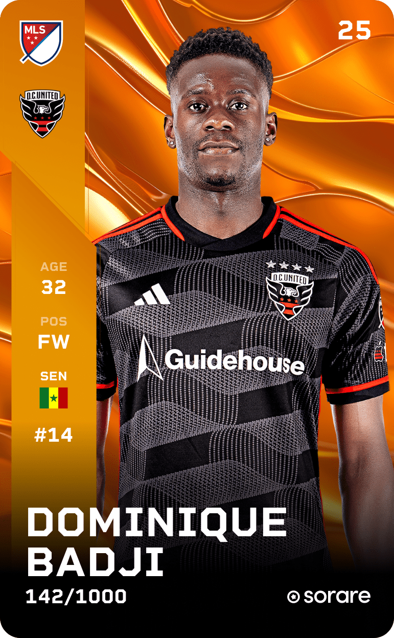 Dominique Badji 2025-26 • Limited 142/1000
