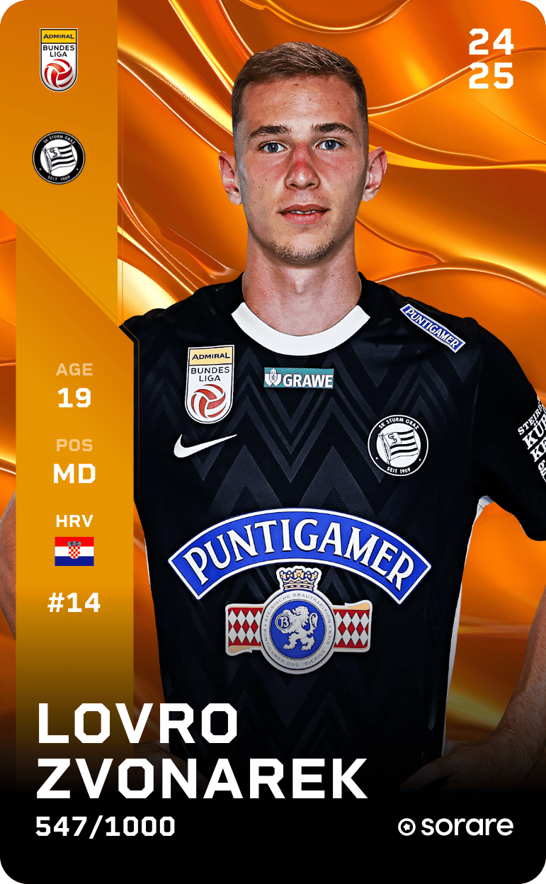 Lovro Zvonarek 2024-25 • Limited 547/1000