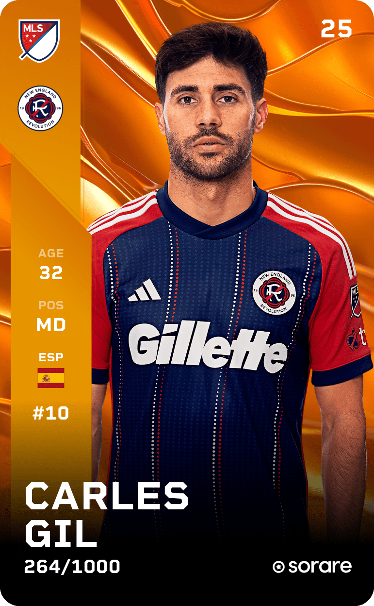 Carles Gil 2025-26 • Limited 264/1000