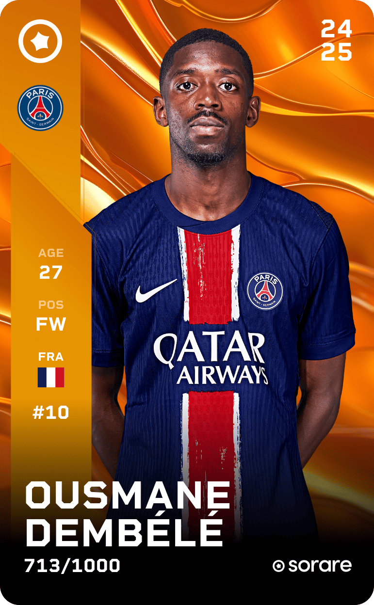 Ousmane Dembélé 2024-25 • Limited 713/1000
