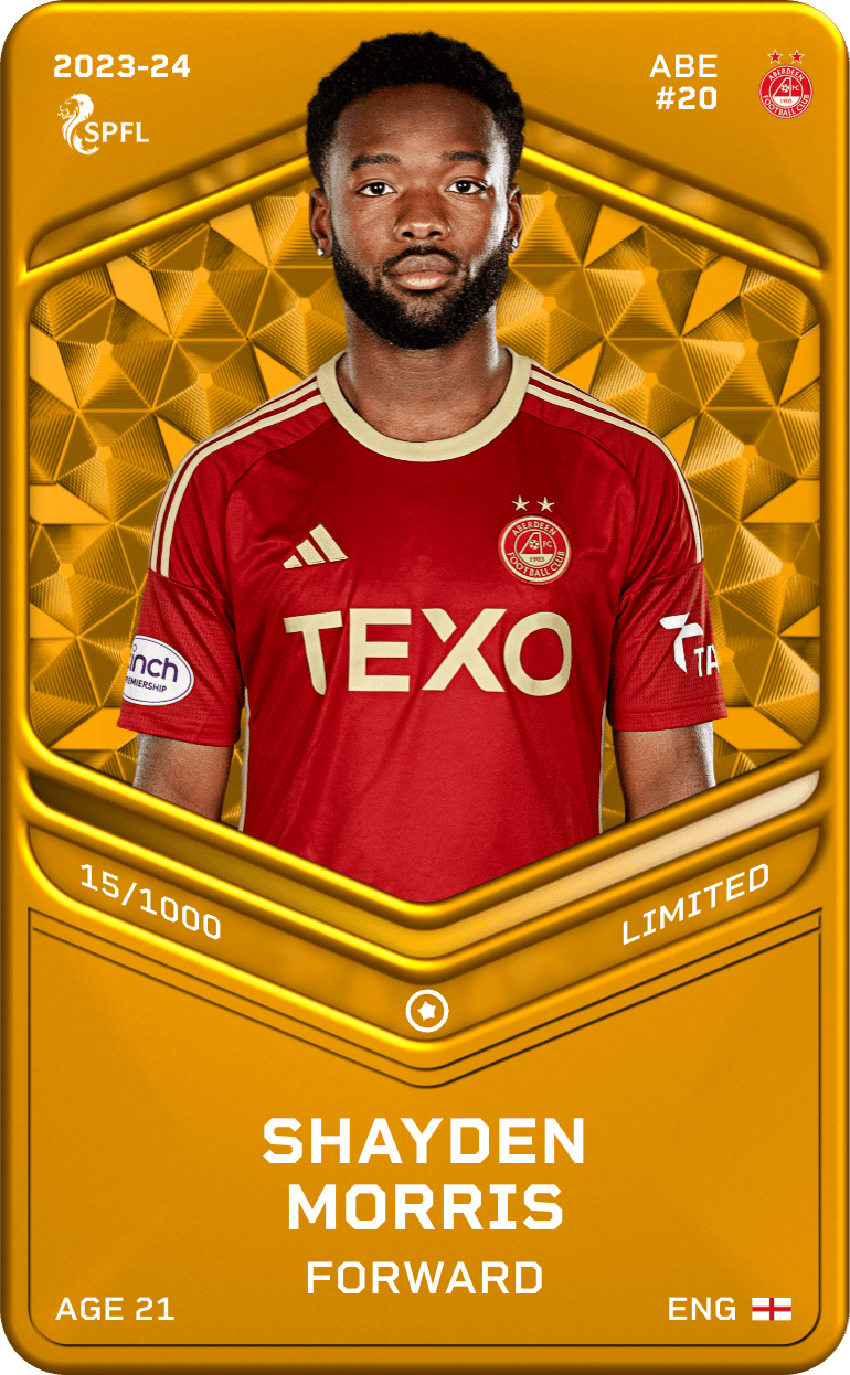 Shayden Morris 2023-24 • Limited 15/1000