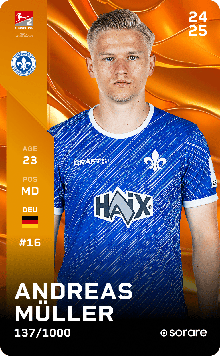 Andreas Müller 2024-25 • Limited 137/1000