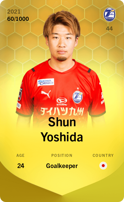 Shun Yoshida 2021-22 • Limited 60/1000
