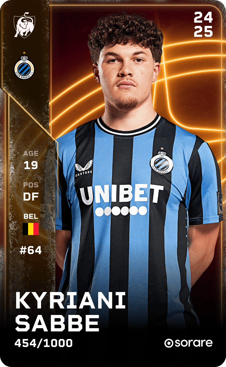 Kyriani Sabbe 2024-25 • Limited 454/1000