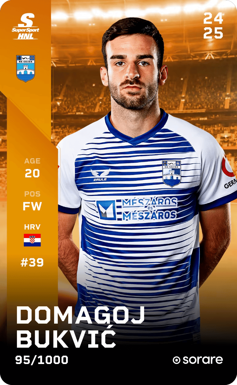 Domagoj Bukvić 2024-25 • Limited 95/1000