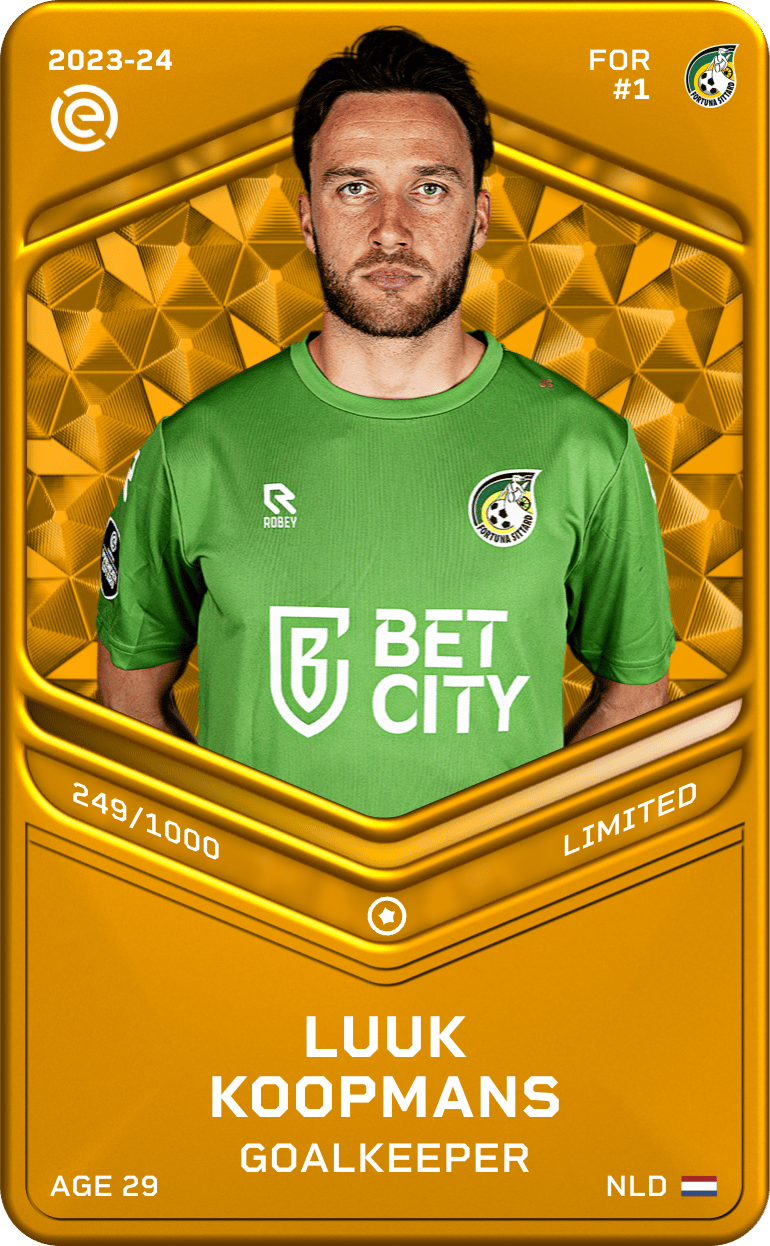Luuk Koopmans 2023-24 • Limited 249/1000