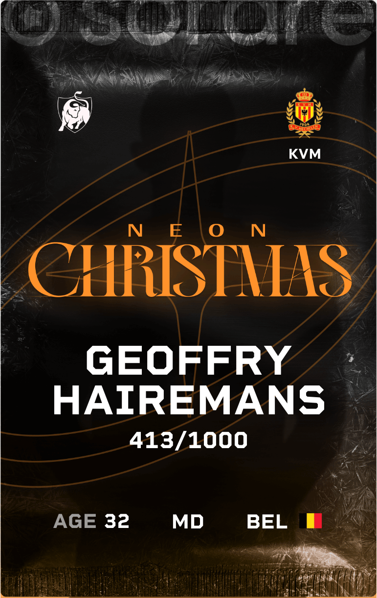 Geoffry Hairemans 2024-25 • Limited 413/1000