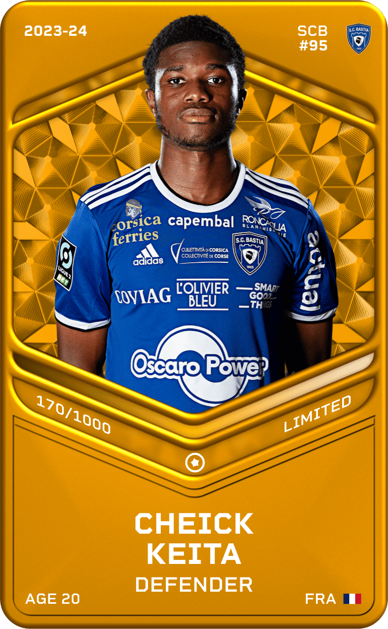 Cheick Keita 2023-24 • Limited 170/1000