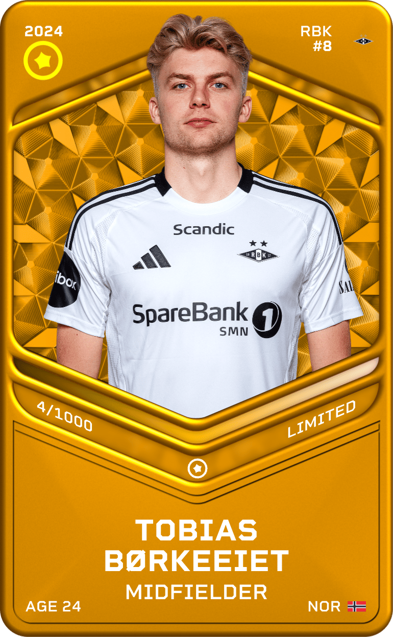 Tobias Børkeeiet 2024-25 • Limited 4/1000