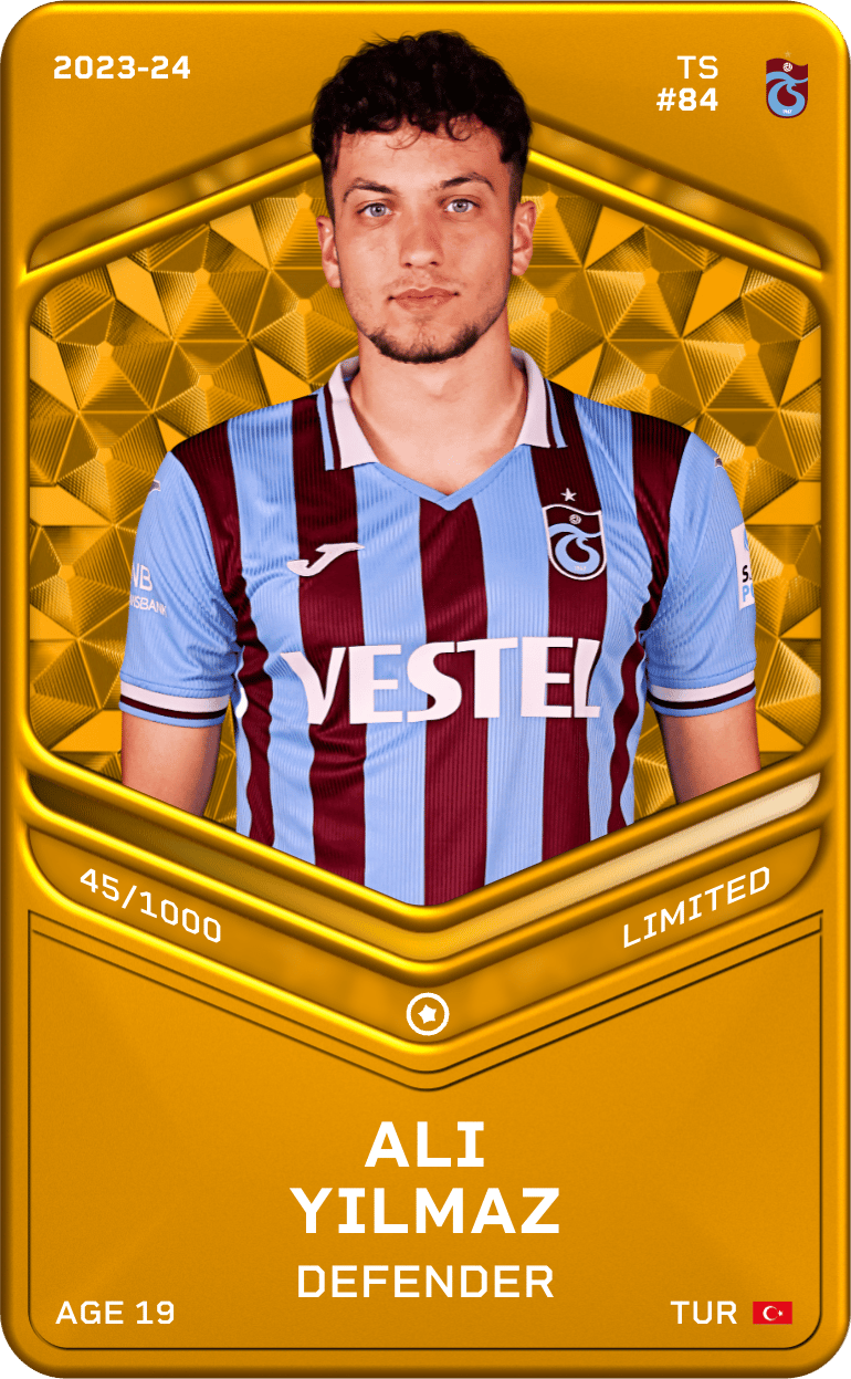 Ali Yılmaz 2023-24 • Limited 45/1000