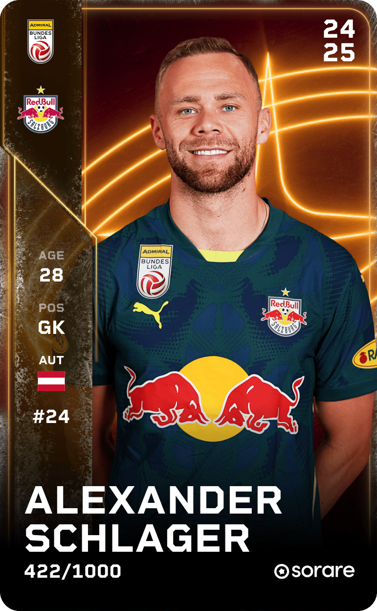 Alexander Schlager 2024-25 • Limited 422/1000
