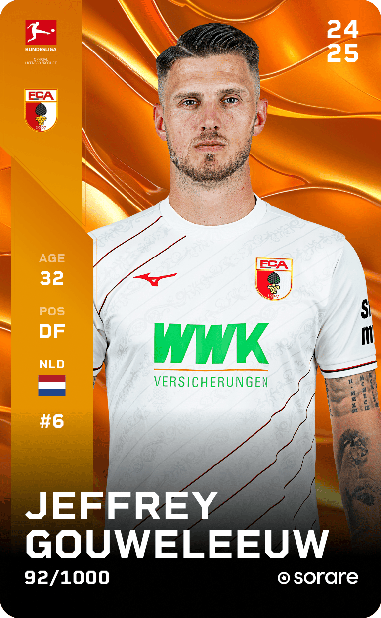 Jeffrey Gouweleeuw 2024-25 • Limited 92/1000