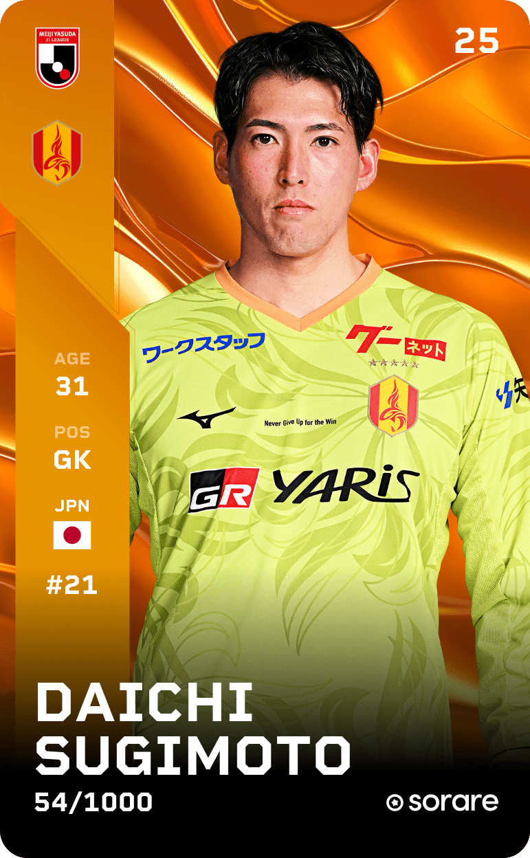 Daichi Sugimoto 2025-26 • Limited 54/1000