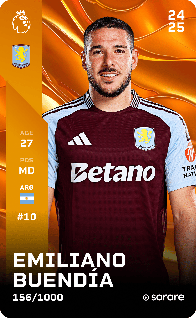 Emiliano Buendía 2024-25 • Limited 156/1000